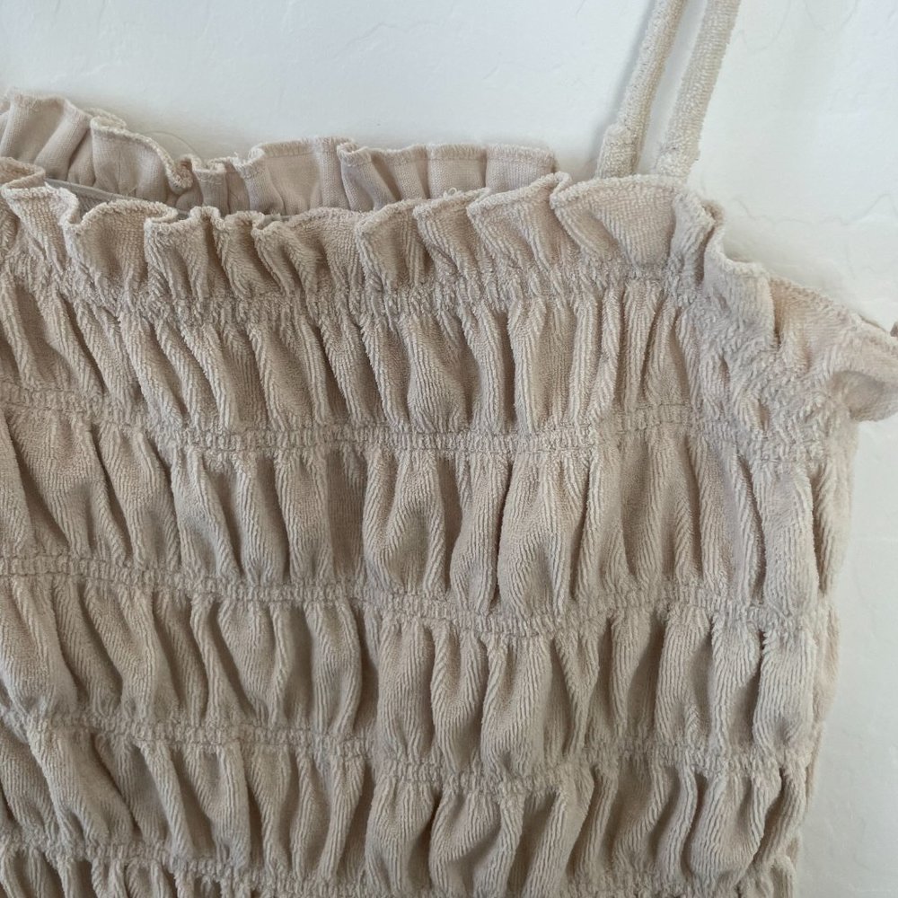 H&M Cream Ruched Blouse - Picture 7 of 10